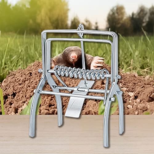 FTYRWU7IWO Humane Kill Mouse Trap Catcher Garden Yard Farm Land Rat Cage Outdoor Mouse Catcher Anti Corrosion Durable Rat Trap Mouse Trap Outdoor Metal Alloy