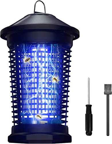 Bug Zapper, Zwiran Mosquito Zapper, Fly Zapper Indoor,4000V Electric Mosquito Killer Lamp Insect Trap Light Outdoor for Moth, Wasp, Gnat, Fruit Flies for Home, Restaurant, Garden, Backyard