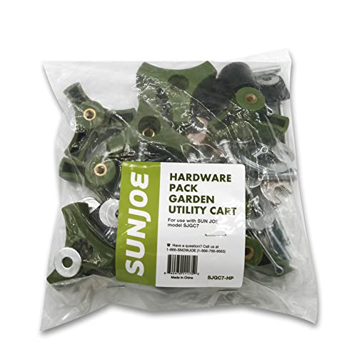 Sun Joe SJGC7-HP Garden Utility Cart Hardware Pack for SJGC7, Green