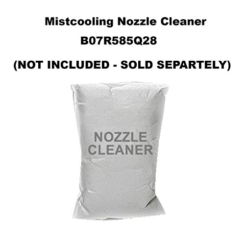 Patio Misting Kit - Pre- Assembled Misting System - Simply unpack and Attach - Cools temperatures by up to 30 Degrees - for Patio, Pool and Play Areas (48 Feet - 12 Nozzles)