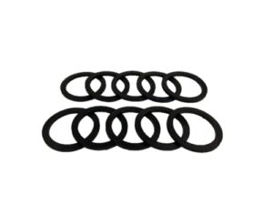 dae g-200 2 in. i.d, 2-3/4 in o.d oversize size union rubber washer, 10 pack