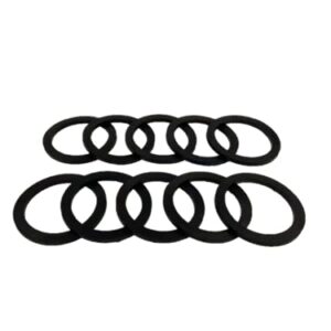 DAE G-200 2 in. I.D, 2-3/4 in O.D Oversize Size Union Rubber Washer, 10 Pack