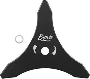 eapele 12inch brush cutter blade weed eater blade, carbide steel double sided blade,3 teeth