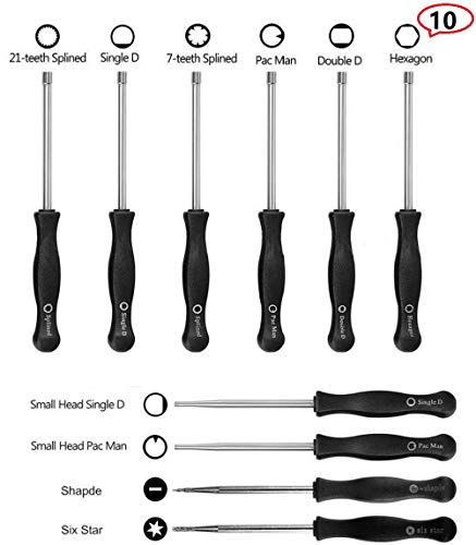 CALU LUKY Carburetor Adjustment Tool kit for 2 Common Cycle Carburator Adjusting Small Engine Carb Tune up Adjusting Tool- Echo Poulan Husqvarna MTD Ryobi Homelite String Trimmer