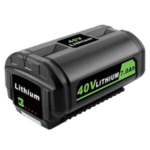 advtronics 40v 7.0ah replacement battery compatible with ryobi 40 volt battery op4050a op4015 op4026 op40201 op40261 op4030 op40301 op4040 op40401 op4050 op40501 op40601