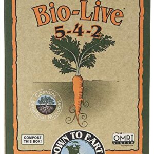 Down to Earth Organic Bio-Live Fertilizer Mix 5-4-2, 5 lb