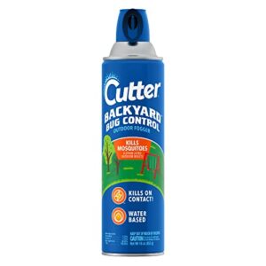 Cutter Backyard Bug Control Outdoor Fogger (2 Pack), Kills Mosquitoes, Fleas & Listed Ants, 16 fl Ounce