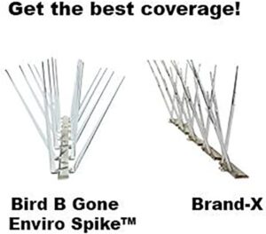 bird b gone enviro-spike bird spike, true 10-feet, made in the usa