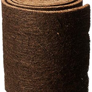 Bosmere Border Protection Edging Weed Mat, 10' x 9" Wide, Brown