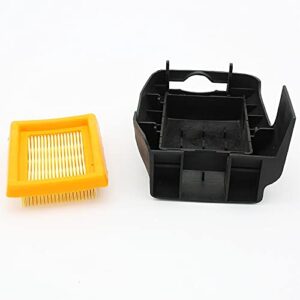 jwn air filter with cover fit for stihl fs120 fs200 fs250 brush cutter trimmer cleaner garden tools spare parts