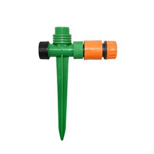 VIEUE Garden Drip Irrigation System Accessories Female 1/2 3/4 Male Nozzle Holder Plastic Nails Can Be Connected with Plastic Dripper Lawn Nozzle Adapter 10 Pieces (Color : 1I2 Hose)