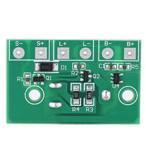 Solar Controller,Solar Lamp Controller, Solar Power Charging Module 3.7V Lithium Battery Control Circuit Board Auto with ON/Off Light LED Control Switch DIY for Garden Lawn Lamp Light