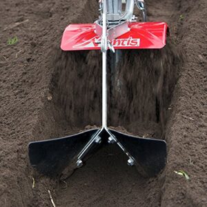 Mantis 3333 Power Tiller Plow Attachment for Gardening, Black