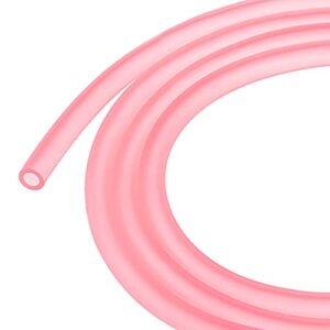 meccanixity pvc petrol fuel line hose 3/16″ x 5/16″ 16ft pink for chainsaws lawn mower string trimmer blowers small engines