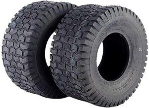 autoforever 18×8.50-8 tires compatible with 4 ply lawn mower garden tractor 18-8.50-8 turf master tread