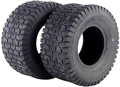 AutoForever 18x8.50-8 Tires Compatible with 4 Ply Lawn Mower Garden Tractor 18-8.50-8 Turf Master Tread