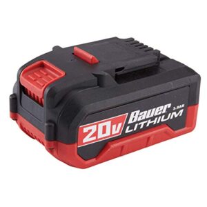 bauer 20v hypermax lithium 3.0 ah high capacity battery lithium