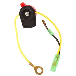 QAZAKY On/Off Engine Stop Kill Switch Control Compatible with GX110 GX120 GX160 GX200 GX240 GX270 GX340 GX390 ED1000 EZ1400 EG1400 EG1000 EZ2500 EZ3500 EZ5000 WT30XK4 WT40XK3 CC4033 26A-BPH3710