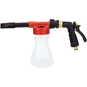 yfqhdd car wash foam gun water gun jet garden washer hose wand nozzle sprayer watering spray sprinkler cleaning tool