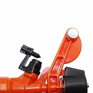 YFQHDD 2 Pc Agriculture Adjustable Rotating Water Nozzle 1" Female Thread-3/4 Male Thread Irrigation Sprinkler Garden Sprayer