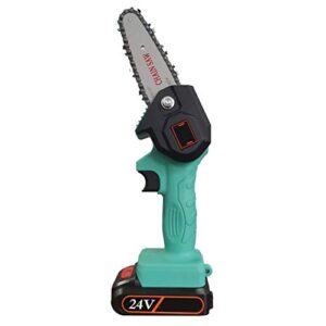 cordless chainsaws, portable 24v chainsaws, 4 inch handheld chainsaws, mini chainsaws, electric garden shears, rechargeable, for tree trimming, wood cutting tool