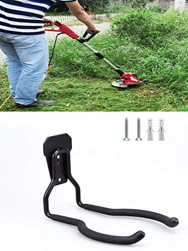 2Pcs Garden Power Tool Hanger String Trimmer Hangers, Weed Eater Wall Mount, String Trimmer Hanger Garage, Weedeater Hanger Garage, Perfect for Garage Tool Organizers and Storage, No Trimmer