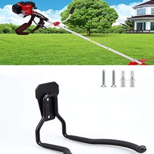 2Pcs Garden Power Tool Hanger String Trimmer Hangers, Weed Eater Wall Mount, String Trimmer Hanger Garage, Weedeater Hanger Garage, Perfect for Garage Tool Organizers and Storage, No Trimmer