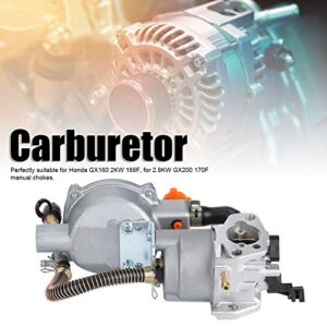 NITRIP Dual Fuel Carburetor, Generator Kit, Durable Wear Resistance High Accuracy Gardening Work for Garden