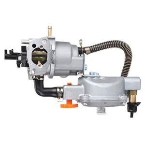 NITRIP Dual Fuel Carburetor, Generator Kit, Durable Wear Resistance High Accuracy Gardening Work for Garden