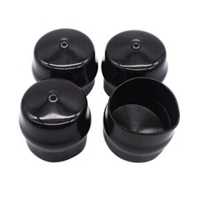 4 pcs lawn mower rubber axle hub cap 532104757 for husqvarna, poulan, roper, craftsman 104757x 532175039 175039