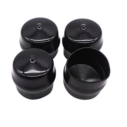 4 Pcs Lawn Mower Rubber Axle Hub Cap 532104757 for Husqvarna, Poulan, Roper, Craftsman 104757X 532175039 175039