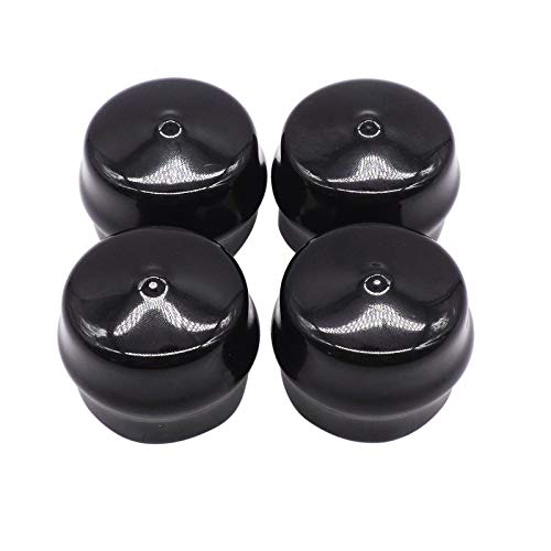 4 Pcs Lawn Mower Rubber Axle Hub Cap 532104757 for Husqvarna, Poulan, Roper, Craftsman 104757X 532175039 175039