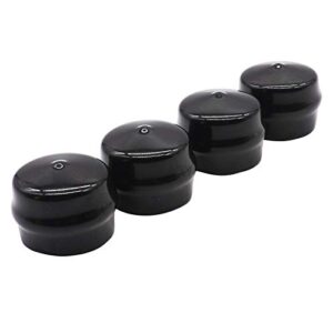 4 Pcs Lawn Mower Rubber Axle Hub Cap 532104757 for Husqvarna, Poulan, Roper, Craftsman 104757X 532175039 175039