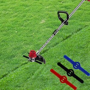 Huiyinxuan 30 Pieces Weed Trimmer Blades Plastic Lawn Garden Mower Cutters Replacement for Cordless Grass Edgers