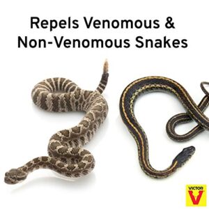 Victor VP364B Snake-A-Way Outdoor Snake Repelling Granules 4LB Snake Away Repellent - Repels Againts Poisonous and Non-Poisonous Snakes