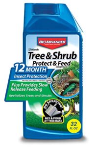 bioadvanced 12 month tree and shrub protect and feed ii, concentrate, 32 oz