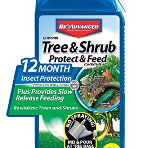 BioAdvanced 12 Month Tree and Shrub Protect and Feed II, Concentrate, 32 oz