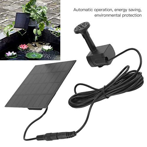 Solar Water Pump Floating Fountain,Solar Fountain Pump,Powered Water Floating Sprinkler,3 Nozzlesfor Bird Bath, Fish Tank, Pond or Garden Decoration, Solar Water Pump Floating Fountain,Solar Foun