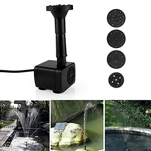 Solar Water Pump Floating Fountain,Solar Fountain Pump,Powered Water Floating Sprinkler,3 Nozzlesfor Bird Bath, Fish Tank, Pond or Garden Decoration, Solar Water Pump Floating Fountain,Solar Foun