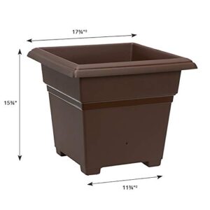 EarthBox 81753.01 Root & Veg Garden Kit, Organic Planter, Chocolate