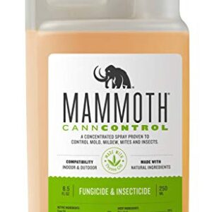 Mammoth CANNCONTROL Concentrated Insecticide Spray for Plants, Organic Pesticides for Vegetable and Spider Mites Spray for Indoor Outdoor Plants (250 ml)