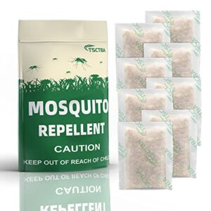 TSCTBA Mosquito Repellent for Patio, Natural Mosquito Repellent Outdoor and Indoor, Powerful Mosquito Repellent for Yard, Mosquito Control, Environmental Friendly - 8 Packs