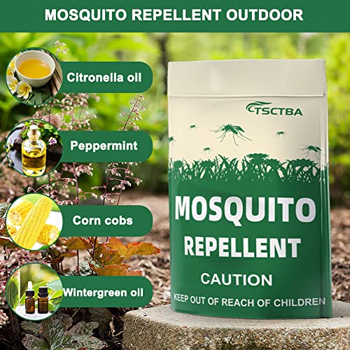 TSCTBA Mosquito Repellent for Patio, Natural Mosquito Repellent Outdoor and Indoor, Powerful Mosquito Repellent for Yard, Mosquito Control, Environmental Friendly - 8 Packs