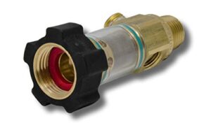 general pump 100651 duraview inlet filter integrated garden hose nut, 8.0 gpm, 150 maximum psi