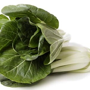 1000 Pak Choi Seeds for Planting - 3+ Grams - White Stem - Heirloom Non-GMO Vegetable Seeds for Planting - AKA Bok Choy, Pok Choi, Chinese Cabbage