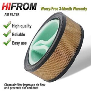 HIFROM Replace Air Filter Cleaner Replacement for Kohler 47 883 03 John Deere M47494 for CV17-CV23, CV724-CV740, CH18-25 and CH730-740 Lawn Mower