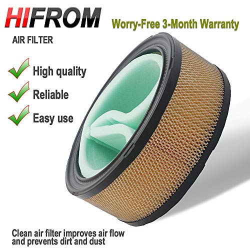 HIFROM Replace Air Filter Cleaner Replacement for Kohler 47 883 03 John Deere M47494 for CV17-CV23, CV724-CV740, CH18-25 and CH730-740 Lawn Mower