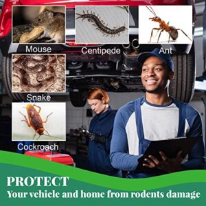 12 Pcs Roach Repellent - Best Roach Repellent for Home Indoor, Natural Cockroach Repellent Peppermint Oil to Repels Rodent - Keep Away from Car, Kitchen, Garage