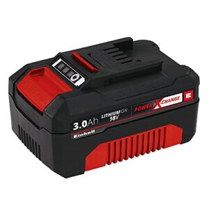 einhell power x-change 18-volt 3.0-ah lithium-ion starter kit, includes battery and fast charger