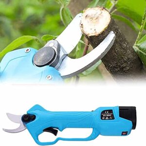 Professional Cordless Electric Pruner, Electric Tree Pruner, 16.8V 28mm Cutting Diameter, for Gardens, Tree,Orchards